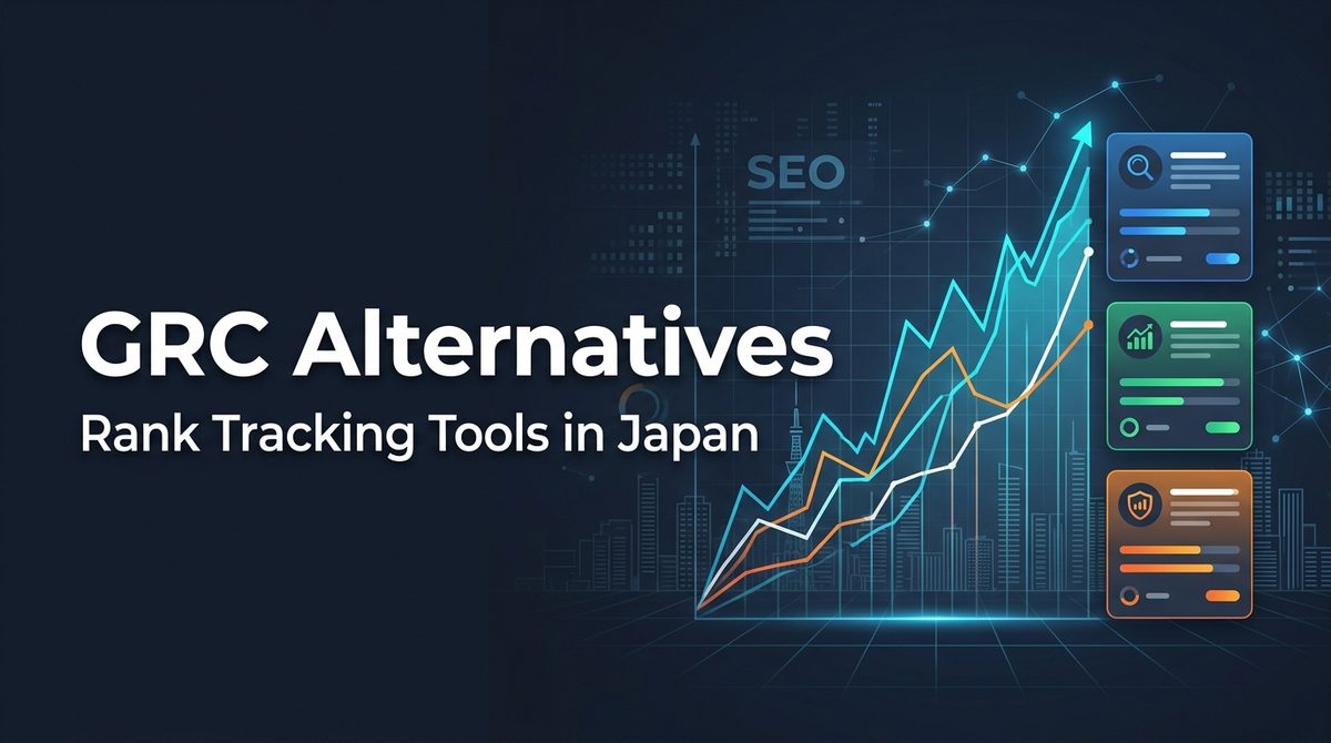 GRC Alternatives - Rank Tracking Tools in Japan